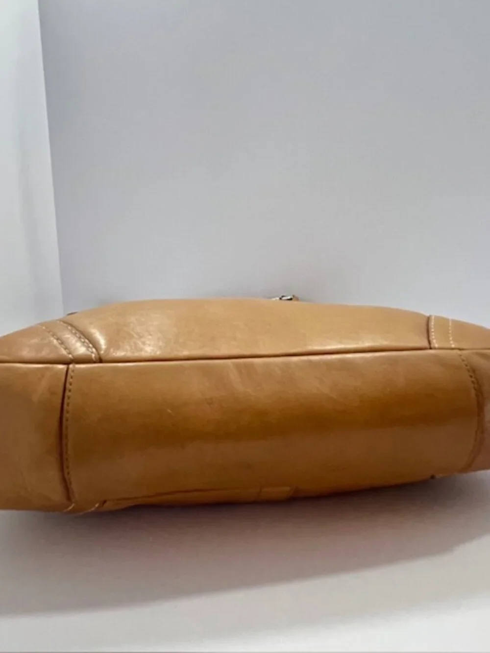COACH HAMILTON HOBO LEATHER SHOULDER BAG #10280 CAMEL